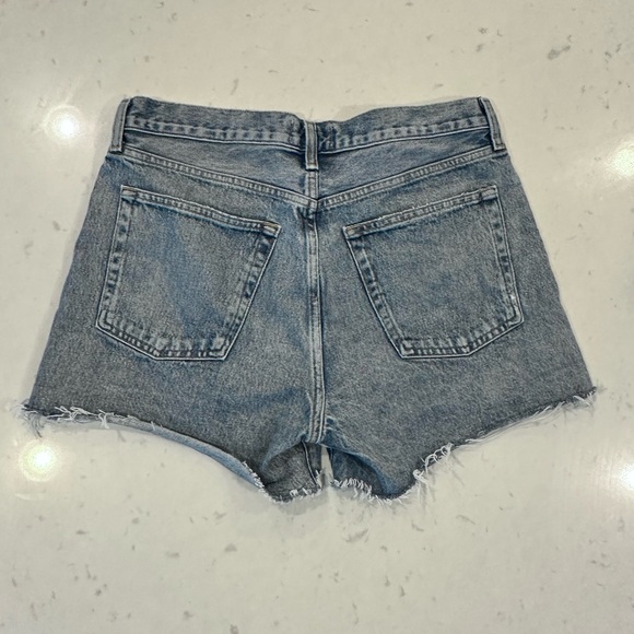 Agolde Parker Long Vintage Jean Shorts Size 29 - Picture 10 of 12